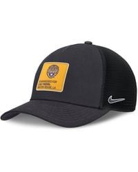 Nike - Anthracite/black Lsu Tigers 2025 On-field Rise Engineered Trucker Adjustable Hat - Lyst