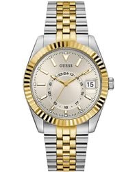 Guess - Stainles Steel Multi-function Watch - Lyst