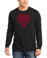 LA Pop Art - Crazy Little Thing Called Love Word Art Long Sleeve T-shirt - Lyst