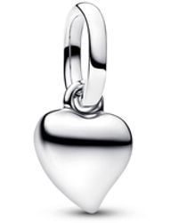 PANDORA - Heart Mini Dangle Charm - Lyst