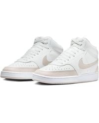 Nike - Court Vision Mid Casual Sneakers From Finish Line - Lyst