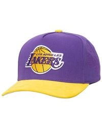 Mitchell & Ness - Purple/gold Los Angeles Lakers May Flowers Adjustable Hat - Lyst