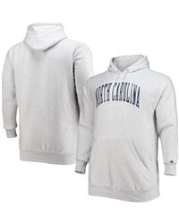 Champion - North Carolina Tar Heels Big And Tall Reverse Weave Fleece Pullover Hoodie Sweatshirt - Lyst