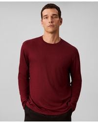 Calvin Klein - Crewneck Long Sleeve T-shirt - Lyst