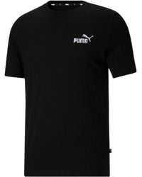 PUMA - Embroidered Logo T-shirt - Lyst