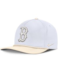 Nike - White/cream Boston Red Sox Pro Performance Snapback Hat - Lyst