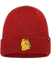 '47 - Minnesota Duluth Bulldogs Raised Cuffed Knit Hat - Lyst