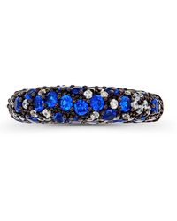Macy's - Lab Grown Spinel And Cubic Zirconia Pave Fashion Ring (1 3/4 Ct. T.w. And 3/4 Ct. T.w. - Lyst