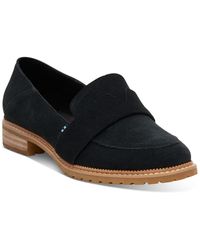 TOMS - Mallory Slip-on Lug-sole Loafers - Lyst