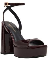 Madden Girl - Kiss Two Piece Block Heel Platform Dress Sandals - Lyst
