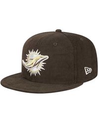 KTZ - Miami Dolphins Choco Cord 59fifty Fitted Hat - Lyst