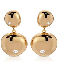 Ettika - Polished Double Pebble Drop Earrings - Lyst