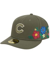 KTZ - Chicago Cubs Tonal Florals 59fifty Fitted Hat - Lyst