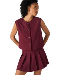 Steve Madden - Alessa Sleeveless Crew Neck Top - Lyst