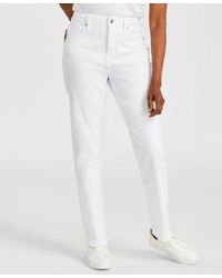 Style & Co. - Style Co High Rise Straight Leg Jeans Regular Short Long Lengths 2ps 28w Created For Macys - Lyst