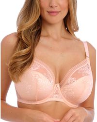 Fantasie - Fusion Lace Padded Plunge Bra - Lyst