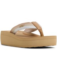 Roxy - Play Day Slip On Flat Sandals - Lyst