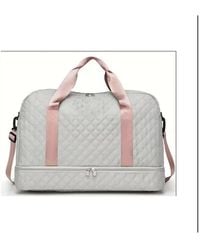 Batfox - Three-dimensional Diamond Patterned Small Square Tote - Lyst