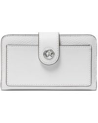 Michael Kors - Michael Mk Charm Tab Pocket Bifold Wallet - Lyst
