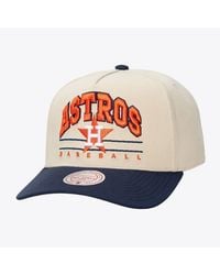 Mitchell & Ness - And Houston Astros Retro Arch Pro Pinch Snapback Hat - Lyst