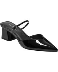 Marc Fisher - Lakey Pointy Toe Block Heel Dress Pumps - Lyst