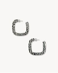 Machete - Midi Square Hoops - Lyst