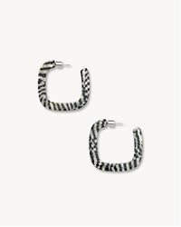Machete - Midi Square Hoops - Lyst