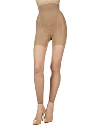 Memoi - Bodysmoothers High Waisted Super Shaper Footless Sheers - Lyst