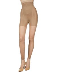 Memoi - Bodysmoothers High Waisted Super Shaper Footless Sheers - Lyst