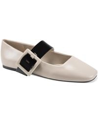 DKNY - Deyvonn Mary Jane Buckle Flats - Lyst