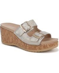 Dr. Scholls - Cali Breeze Slide Wedge Sandals - Lyst