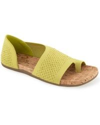 Kenneth Cole - Sential Flat Sandals - Lyst