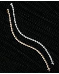 Macy's - Diamond Bracelet Collection 2 3 4 Ct. T.w. 3 3 4 Ct. T.w. In 14k White Or 6 1 2 To 9 - Lyst