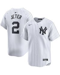 Nike - Derek Jeter New York Yankees Home Limited Player Jersey - Lyst