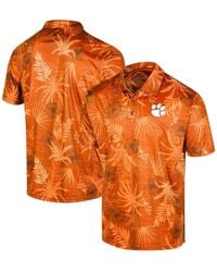 Colosseum Athletics - Black Iowa Hawkeyes Big Tall Palms Polo - Lyst