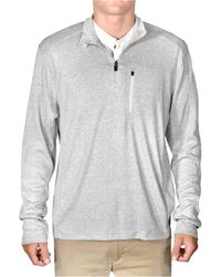 Micro-rib Quarter-zip Sweater in Navy 