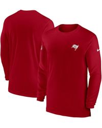 Nike - Tampa Bay Buccaneers Sideline Coach Performance Long Sleeve T-shirt - Lyst