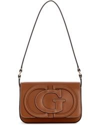 Guess - Ruby Small Flap Shoulder Handbag - Lyst