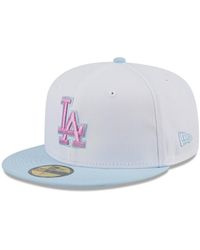 KTZ - Los Angeles Dodgers Spring Color Basic Two-tone 59fifty Fitted Hat - Lyst