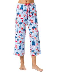Hue - Tipsy In Tucket Capri Pajama Pants - Lyst