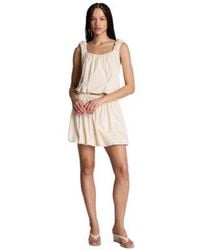 Kenneth Cole - Seoul Knit Ruched Scoop Neck Tank Top Pull On Mini Bubble Skirt - Lyst
