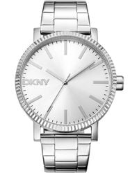 DKNY - Soho Maxi Stainless Steel Bracelet Watch - Lyst