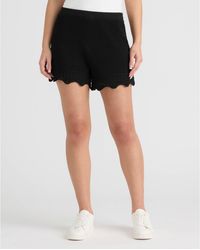NVLT - Pull On Crochet Shorts - Lyst
