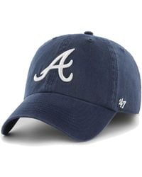'47 - Atlanta Braves Franchise Logo Fitted Hat - Lyst