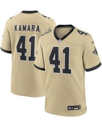 Nike - Alvin Kamara New Orleans Saints Gameday S Alternate Game Player Jersey - Lyst