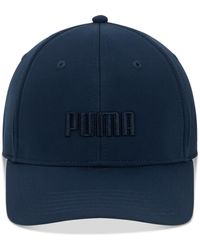 PUMA - Evercat Gains Logo Embroidered Stretch-fit Cap - Lyst