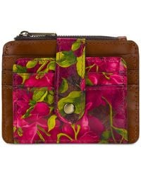 Patricia Nash - Cassis Id Small Printed Leather Wallet - Lyst