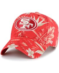'47 - San Francisco 49ers Tropicalia Clean Up Adjustable Hat - Lyst