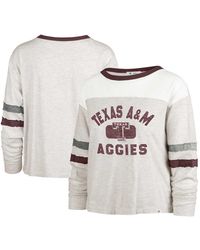 '47 - Texas A M aggies Vault All Class Lena Long Sleeve T-shirt - Lyst
