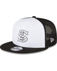 KTZ - Black And White Chicago White Sox 2023 On-field Batting Practice 9fifty Snapback Hat - Lyst